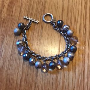 Beaded charm bracelet
